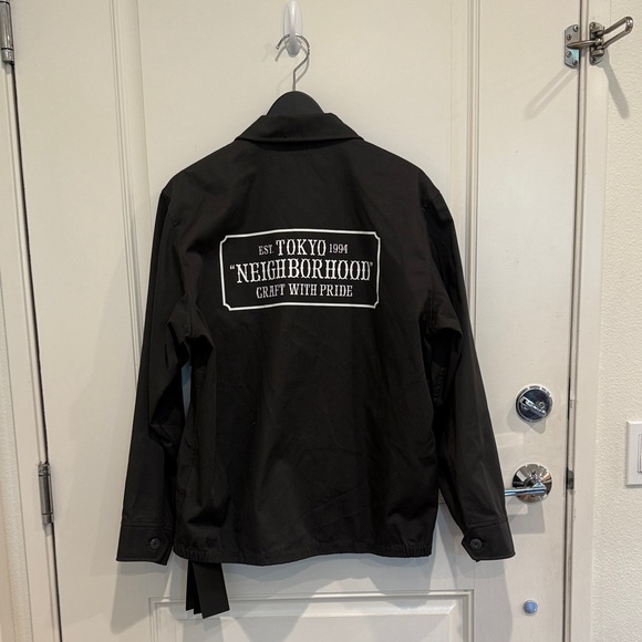 BRAND NEW Neighborhood Black Lightweight Men's Jacket - SIZE M - Picture 9 of 12